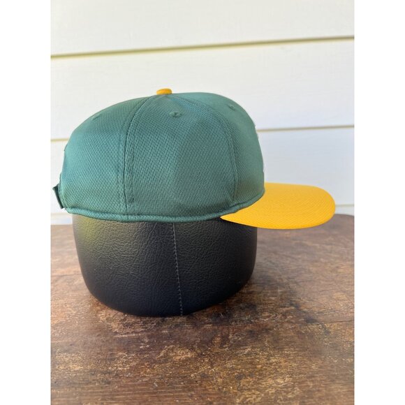 Oakland Athletics Green & Yellow Adjustable MLB Team Cap By OC Sports W3 - Picture 4 of 6